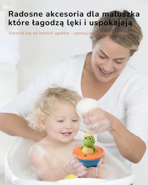 Elektryczna Krokodylek Zabawka do Kąpieli