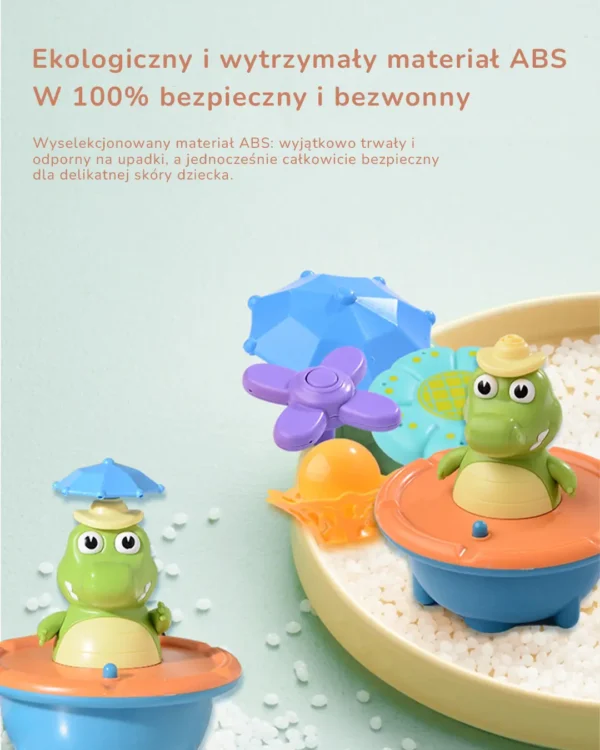 Elektryczna Krokodylek Zabawka do Kąpieli
