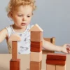 Klocki Drewniane Edukacyjne dla Dzieci – Naturalny Buk
